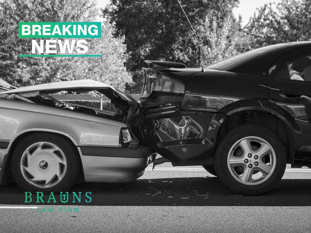 Several vehicle crash on I 75 in - Brauns New Car Accident 1