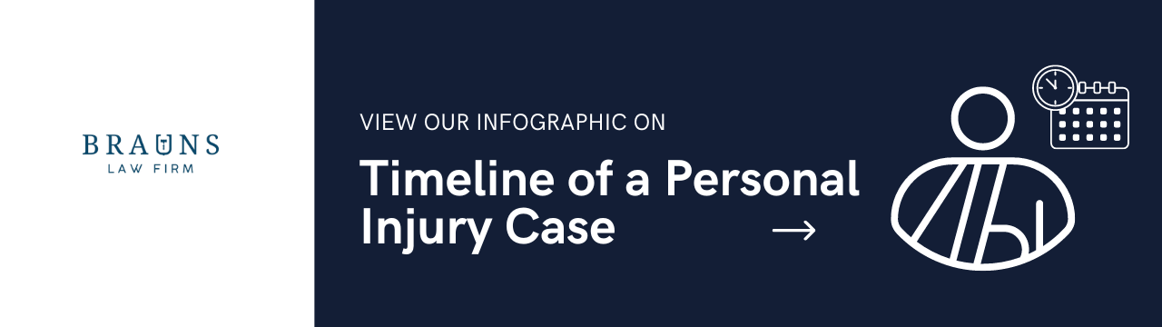 timeline for personal injury button