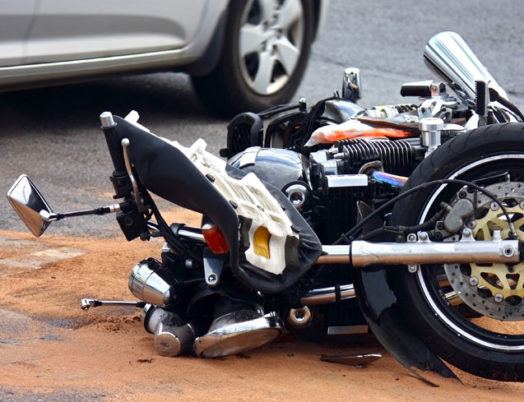 motorcycle accident in Duluth