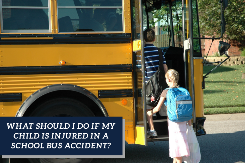 child getting on a Georgia school bus